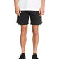 Shorts elásticos Quiksilver Waterman Cabo Shore masculino, preto, tamanho médio