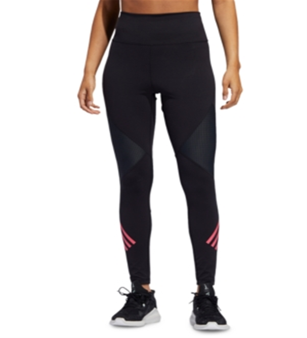 Calça Legging Adidas Plus Fitness Running Feminina Preta Tamanho Grande