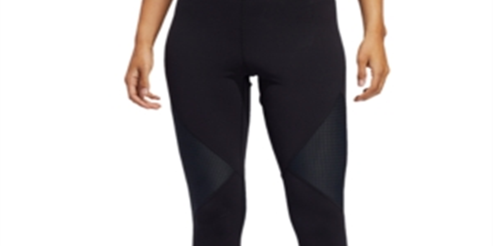 Calça Legging Adidas Plus Fitness Running Feminina Preta Tamanho Grande