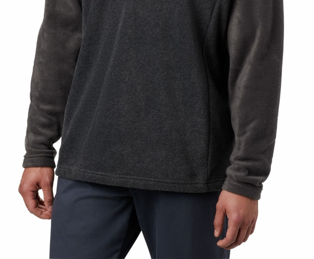 Columbia Steens Mountain Half Snap Fleece Masculino Cinza Tamanho X-G