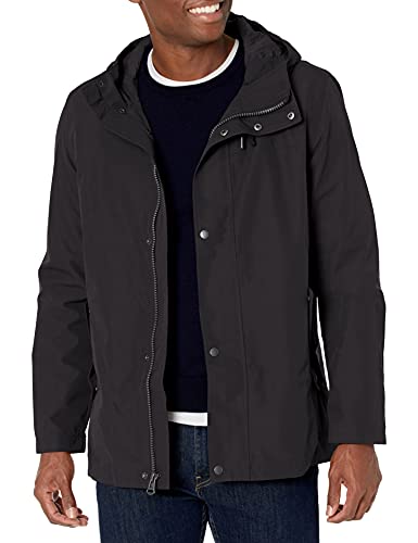 Cole Haan Casaco de chuva masculino resistente à água tamanho XG S/S