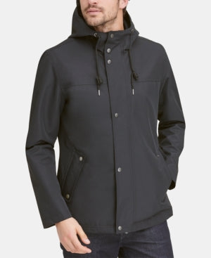 Cole Haan Casaco de chuva masculino resistente à água tamanho XG S/S
