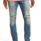 Calça Jeans Skinny Rasgada ICE CREAM em Gelatto, Tamanho 32 Amarelo