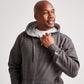 Champion Masculino Big &amp; Tall Fleece Full Zip Hoodie Cinza Tamanho XXX-G