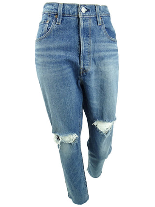 Calça jeans skinny Levi's 501 feminina azul tamanho 31