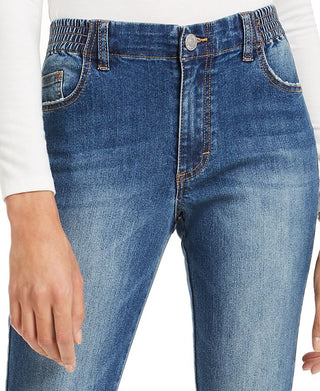 Calça jeans jogger infantil Almost Famous azul tamanho grande