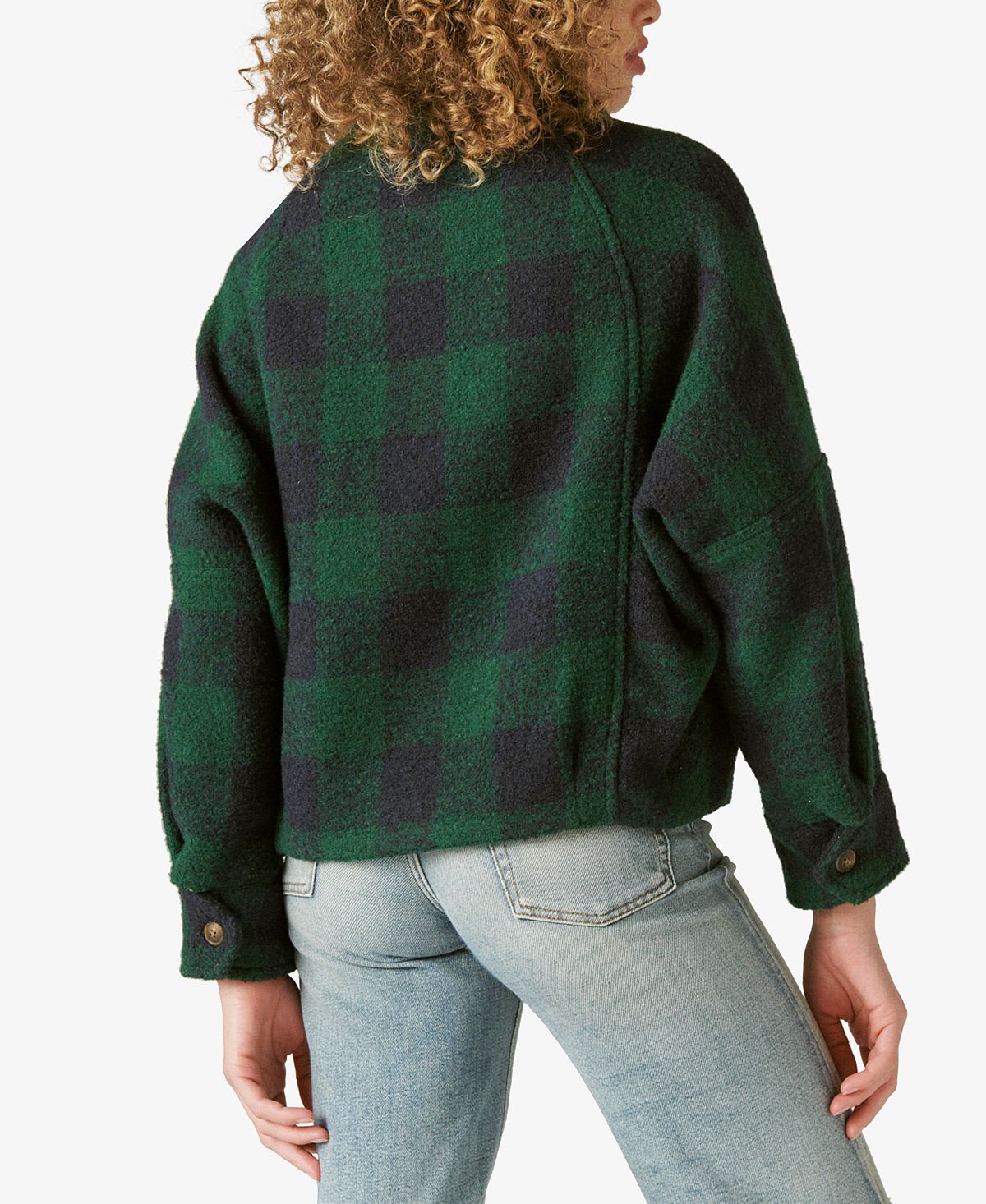 lucky-brand-womens-plaid-jacket-green-size-large