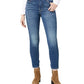 Calça jeans skinny feminina Lucky Brand cintura alta azul tamanho 0