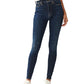 Calça jeans skinny feminina Lucky Brand cintura alta azul tamanho 4