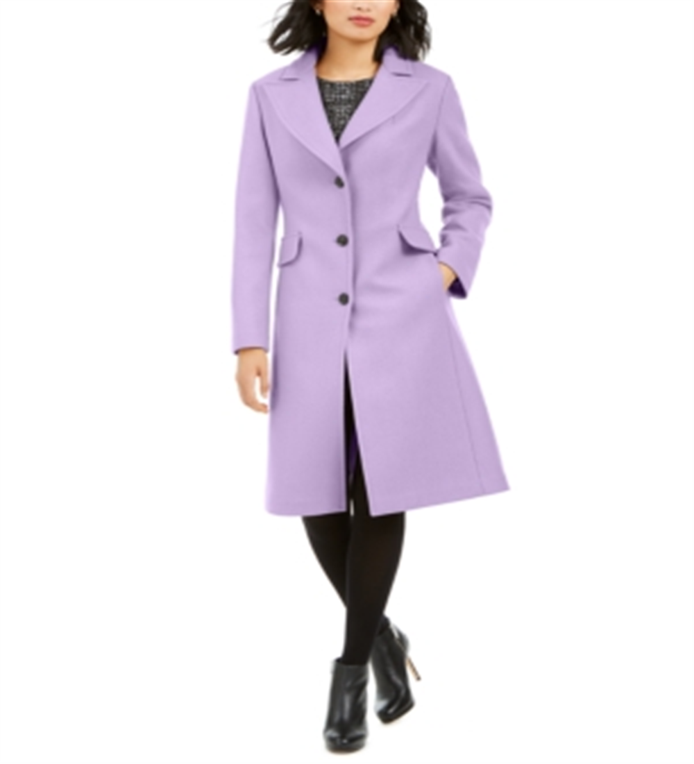 Kate Spade New York Casaco Walker Feminino Trespassado Roxo Tamanho X-G