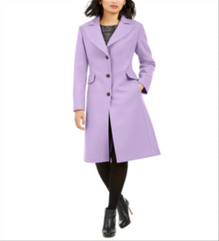 Kate Spade New York Casaco Walker Feminino Trespassado Roxo Tamanho X-G
