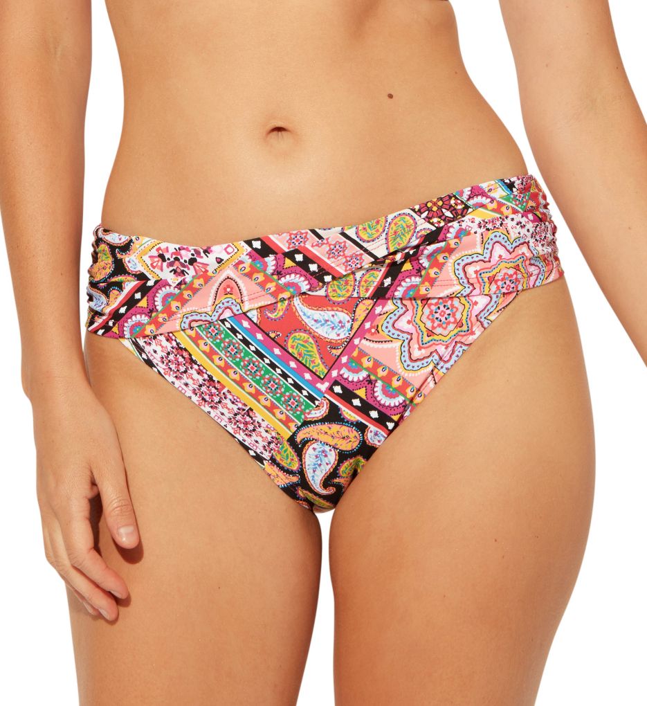 Calcinha de banho hipster Just Cool Sarong feminina Bleu Rod Beattie rosa