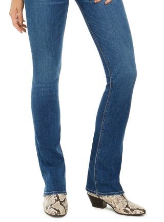 Calça jeans feminina Hudson Jeans Beth Baby Bootcut azul