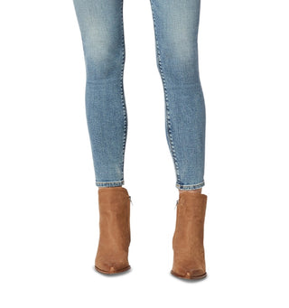 Calça jeans skinny feminina Hudson Jeans Nico cintura média azul tamanho 28