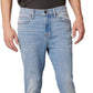 Calça Jeans Masculina Hudson Jeans Cinza Slim Azul
