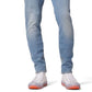 Calça Jeans Masculina Hudson Jeans Cinza Slim Azul