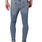 Calça jeans skinny masculina Hudson Zev Distressed Denim, azul, tamanho 38