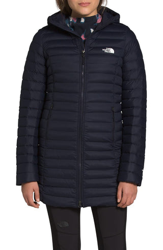 Parka elástica azul-marinho aviador masculina The North Face, tamanho XL