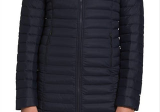 Parka elástica azul-marinho aviador masculina The North Face, tamanho XL