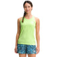 Camiseta regata feminina The North Face Wander, verde