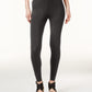 Leggings femininas Eileen Fisher na altura do tornozelo, cinza, tamanho XX-S
