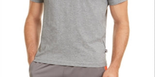 Camiseta Puma Logo Masculina Cinza Tamanho P