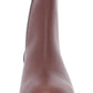 Bota Chelsea Kenneth Cole Feminina Comfort Stretch Salt Bico Redondo Salto Bloco Slip On Couro Marrom Tamanho 9 M