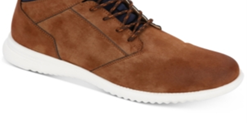 Bota masculina Kenneth Cole Nio Hybrid Fashion marrom tamanho 10,5 M