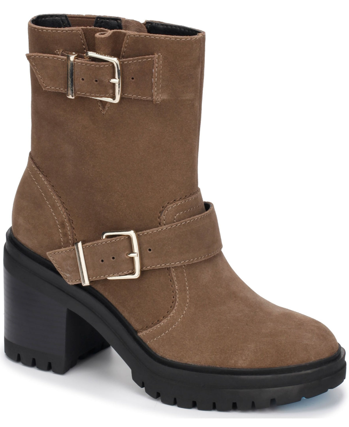 kenneth-cole-new-york-womens-polar-grip-booties-rhode-heel-buckle-black-size-8