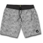 Calção de banho Volcom Stoney masculino, branco, tamanho XX-G