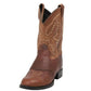 Old West - KIDS ROUND TOE COWBOY BOOTS - MEDIUM WIDTH