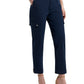 Calça cargo feminina H Halston Power Stretch Twill Azul Tamanho X-G