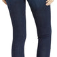 Calça jeans skinny feminina Joe's The Charlie de cintura alta, tamanho 24, azul