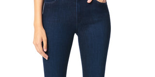 Calça jeans skinny feminina Joe's The Charlie de cintura alta, tamanho 24, azul