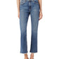 Calça jeans feminina Joe's Jeans The Callie Crop Raw Hem, azul, tamanho 24