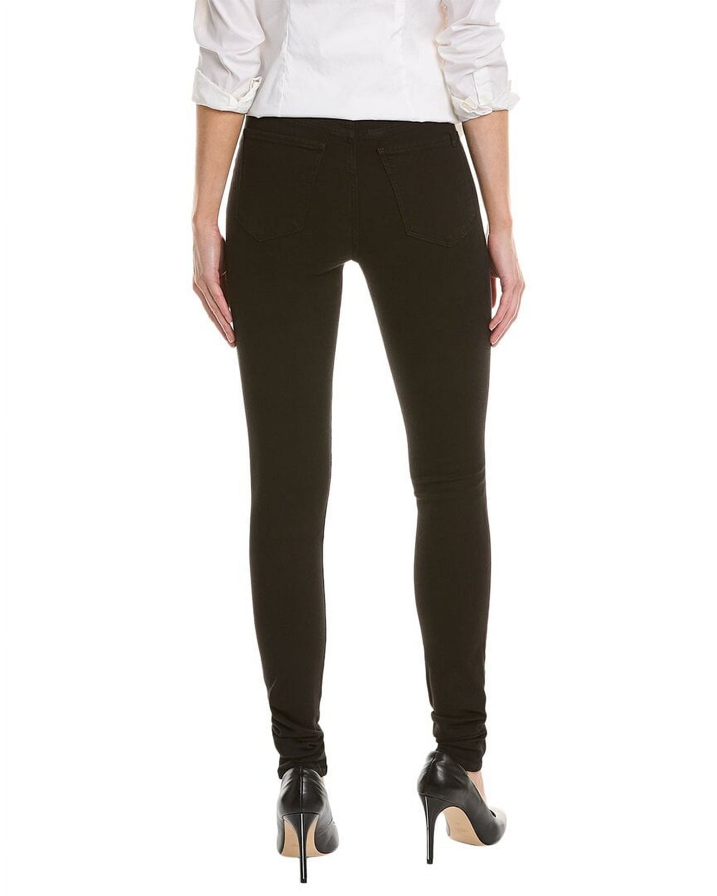 Calça Jeans Skinny Joe's The Twiggy Cintura Alta Preta