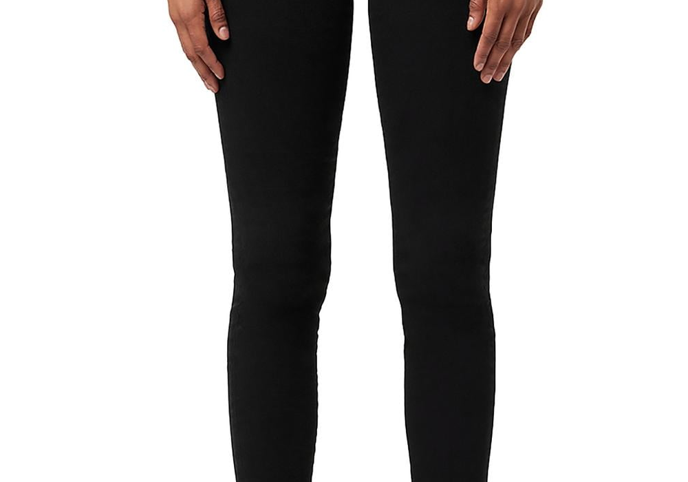 Calça Jeans Skinny Joe's The Twiggy Cintura Alta Preta