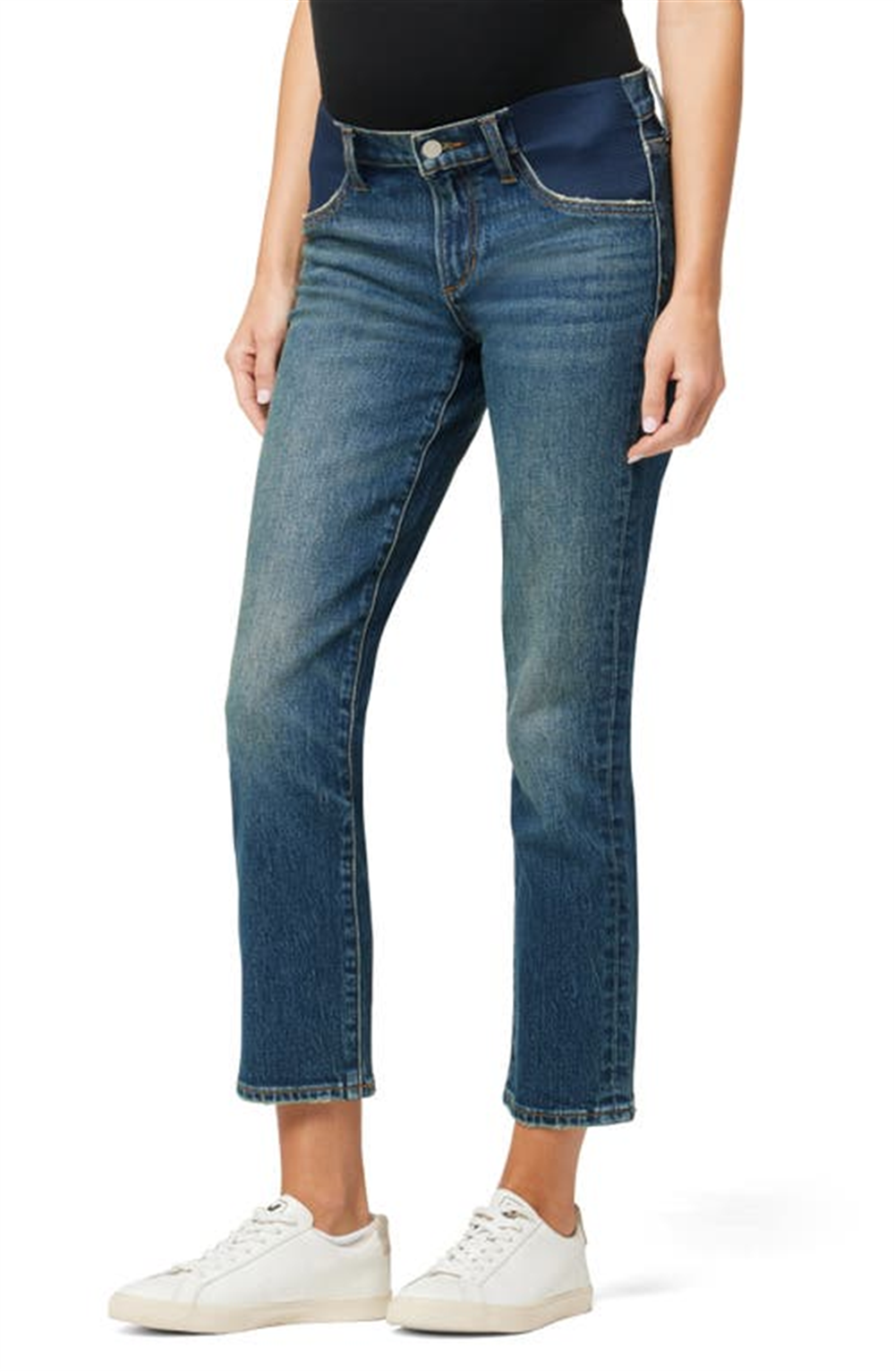 Calça jeans Joe's Maternity Ankle em Toska, tamanho 29