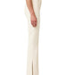Calça jeans Joe's Jeans The Frankie Mid Rise Corduroy Bootcut em Double Cream Bege