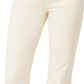 Calça jeans Joe's Jeans The Frankie Mid Rise Corduroy Bootcut em Double Cream Bege
