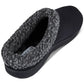 Chinelo Haggar Masculino Mocassim de Camurça Sintética Preto Tamanho G