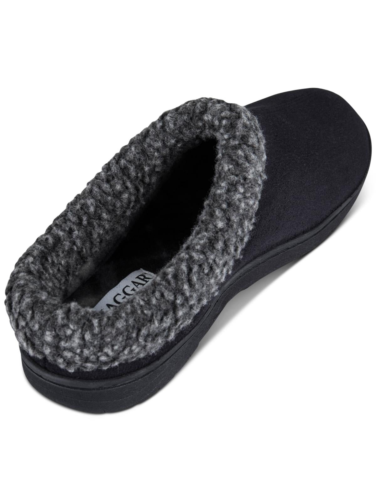 Chinelo Haggar Masculino Mocassim de Camurça Sintética Preto Tamanho G