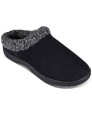 Chinelo Haggar Masculino Mocassim de Camurça Sintética Preto Tamanho G