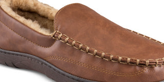 Haggar Masculino Forrado com Lã Venetian Sippers Marrom Tamanho XX-Grande