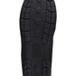 Tamancos de feltro Haggar masculinos com acabamento em microsuede, pretos, tamanho extragrande