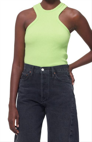 Regata pequena de algodão orgânico tamanho Agolde em Fuji