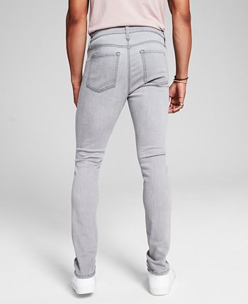 E agora esta calça jeans skinny Nassau masculina cinza