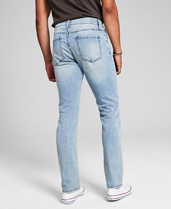 E agora esta calça jeans Lefferts Slim Fit Stretch Masculina Azul