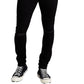 E agora esta calça jeans skinny elástica rasgada Newkirk masculina, preta