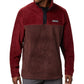 Columbia Steens Mountain Half Snap Fleece Masculino Marrom Tamanho Médio